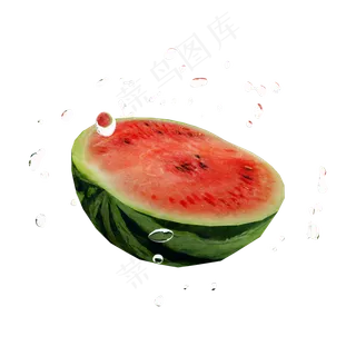 夏季西瓜png图