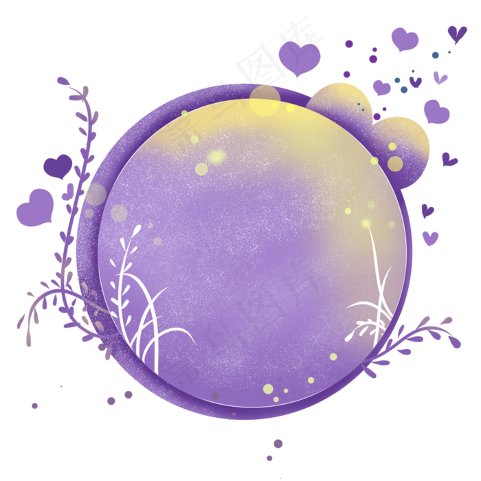 母亲节立体文本框