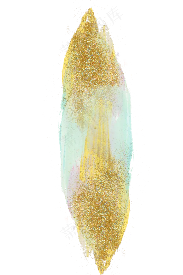 金属金箔笔刷印记,免抠元素(2000X3000(DPI:300))psd模版下载