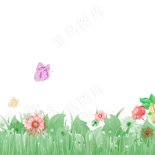 草地花卉草原野花