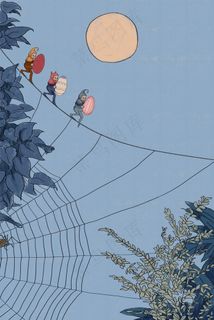 复活节晚上小精灵偷彩蛋