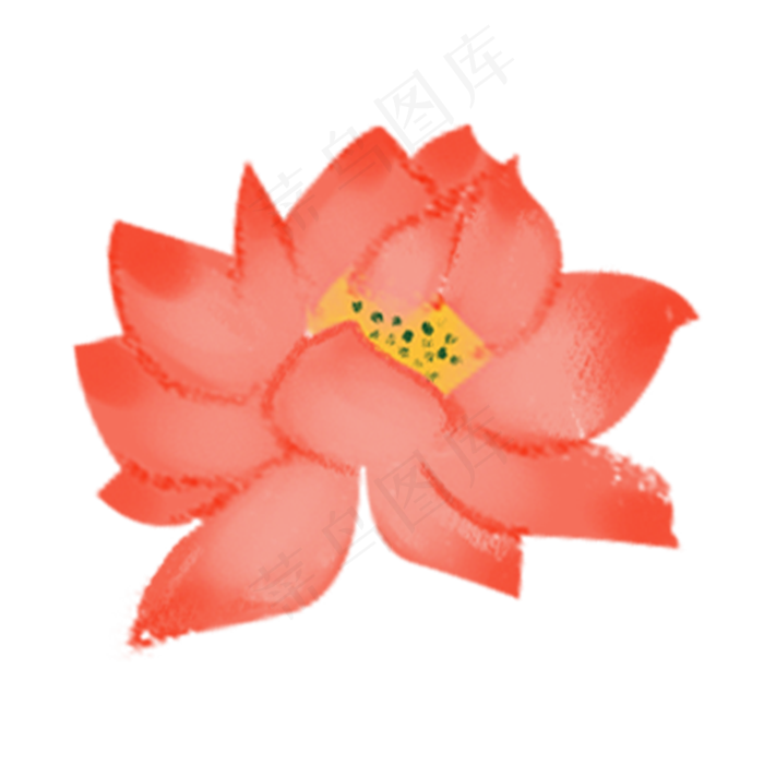 漂亮荷花(2000X2000(DPI:300))psd模版下载
