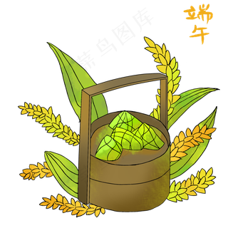 蒸笼粽子端午节