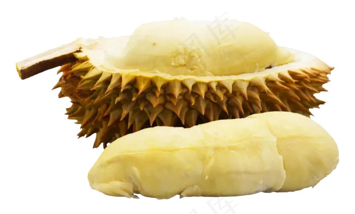 黄色榴莲食物(2000X2000)