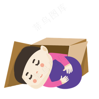 可爱六一节日装饰素材