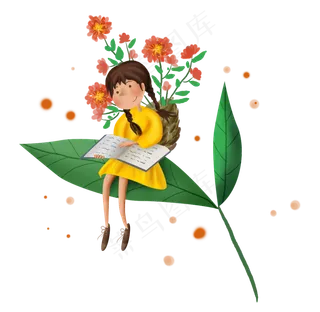 教师节送花的学生