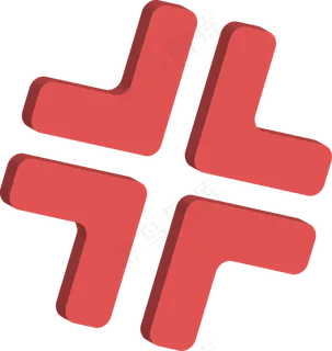 红色的生气符号,免抠元素