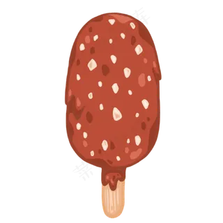 夏天咖啡巧克力雪糕