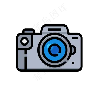 照相机卡通免扣素材,免抠元素