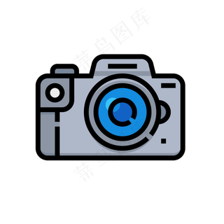 照相机卡通免扣素材,免抠元素