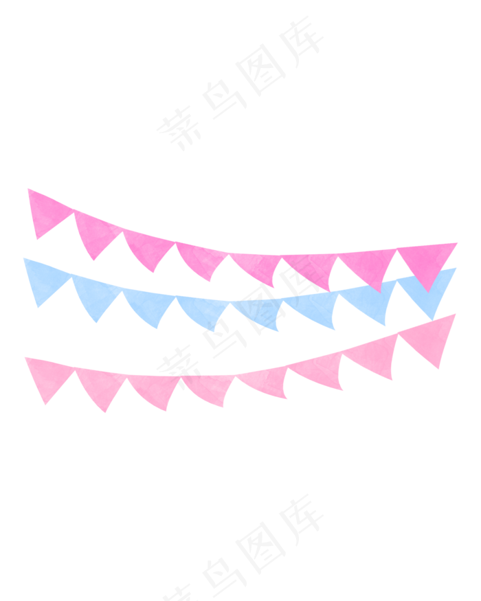 六一儿童节装饰彩带