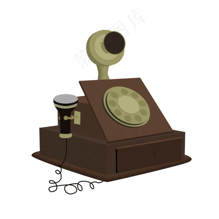 复古风电话