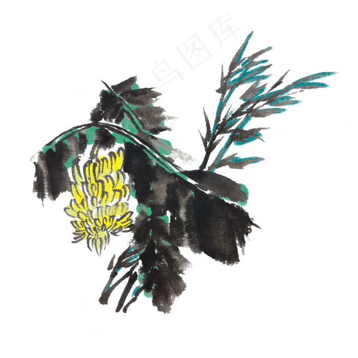 香蕉新鲜水果手绘