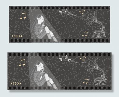 安静复古画面的音乐