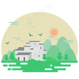 二十四节气春分清明谷雨立夏夏至,免抠元素