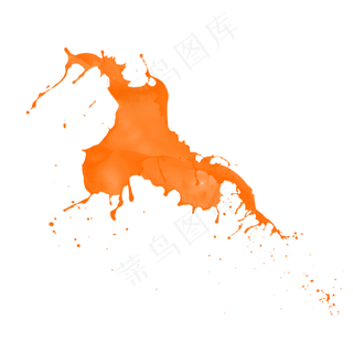 果汁橙汁飞溅,免抠元素