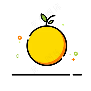 橙子MBE风格图标