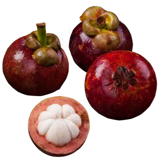 实拍果林果树水果山竹,免抠元素