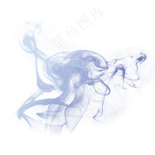 彩色烟雾青烟蒸腾免抠团雾蒸汽