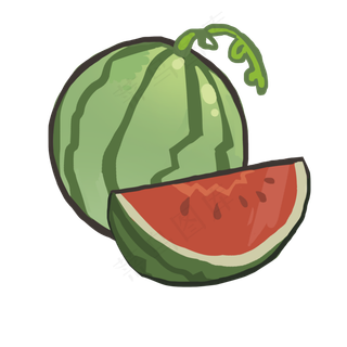 夏季西瓜水果