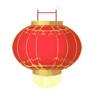 新年春节灯笼,免抠元素