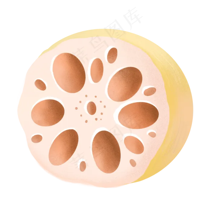 食物蔬菜莲藕(2000X2000(DPI:300))psd模版下载