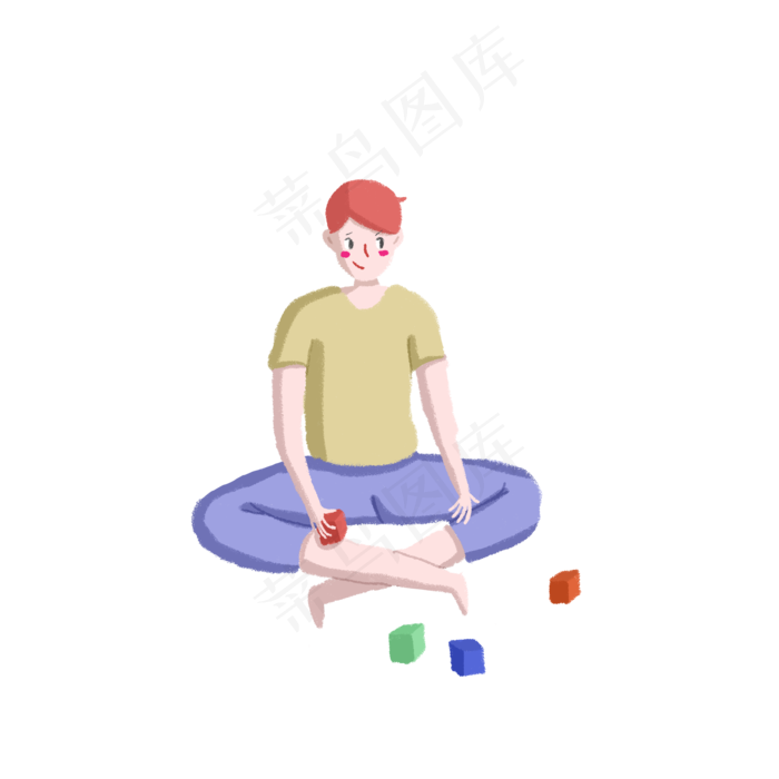 玩玩具的小男孩PNG