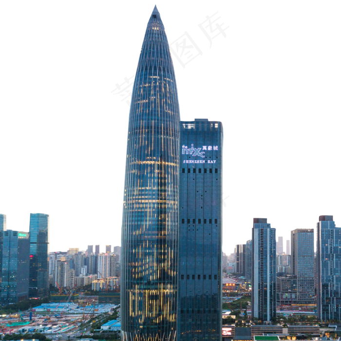 深圳城市建筑物,免抠元素
