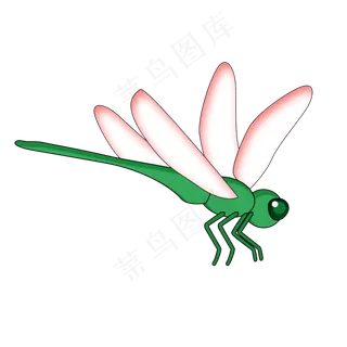 卡通蜻蜓png素材