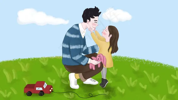 卡通手绘小清新感恩节海报