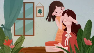 母亲节温馨送妈妈礼物