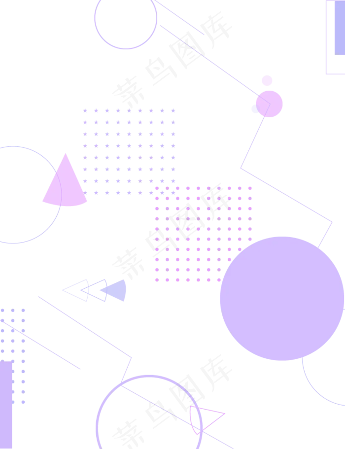 电商简约几何元素(768*1000px)ai矢量模版下载