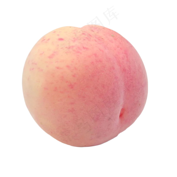 一颗粉色桃子(2000X2000(DPI:300))