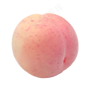一颗粉色桃子