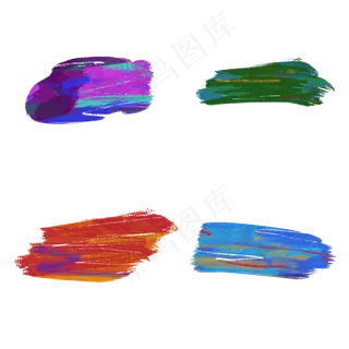 油画笔刷笔触合集