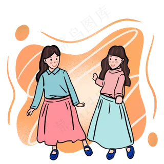 儿童节汉服小朋友