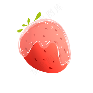 诱人香甜沾满果酱的草莓