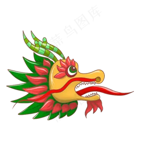 赛龙舟龙头装饰