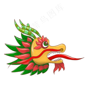 赛龙舟龙头装饰