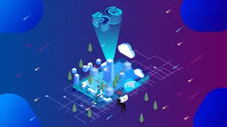 互联网科技5G时代2.5D商用图