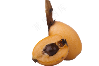 纯绿色安全枇杷果