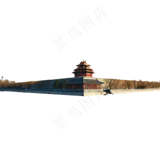 故宫角楼,免抠元素