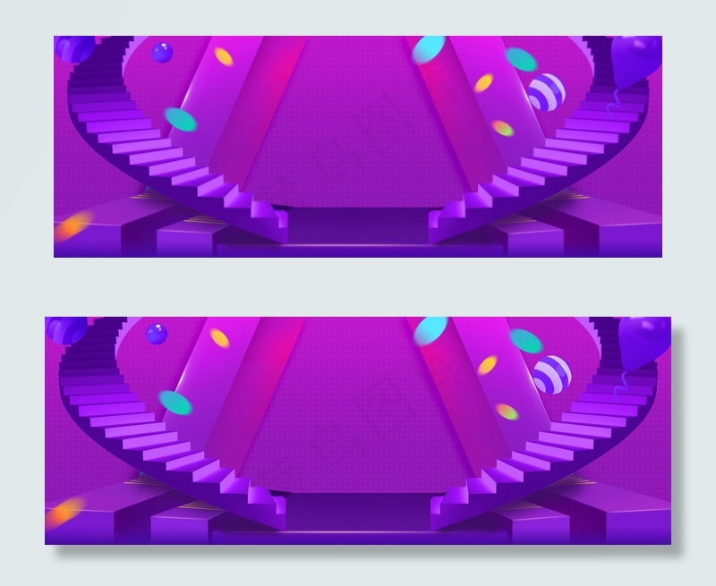 618淘宝天猫电商大促海报背景