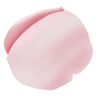 粉色玫瑰花瓣卡通素材免费下载