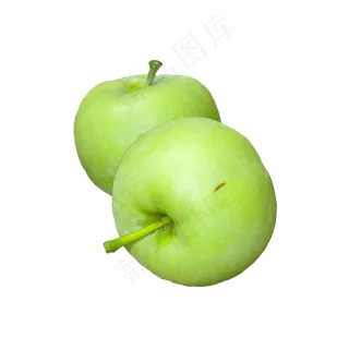 2个青苹果
