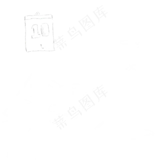 教师节感恩教师粉笔类装饰图案,免抠元素