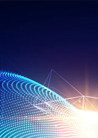 简约科技线条平面素材