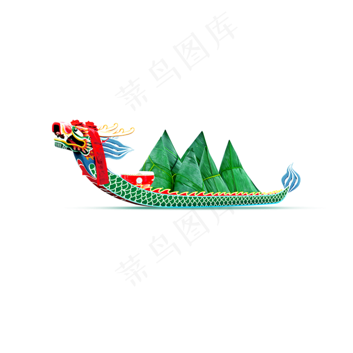 端午节龙舟送粽子