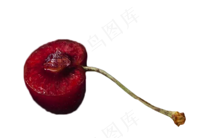 切开的半个深红色的李子png素材(2000X1333(DPI:240))psd模版下载