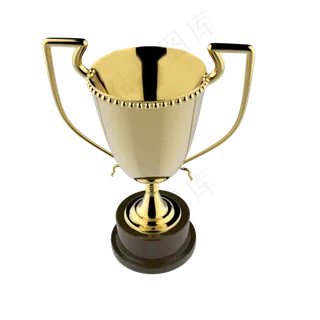五四金色奖杯免抠素材